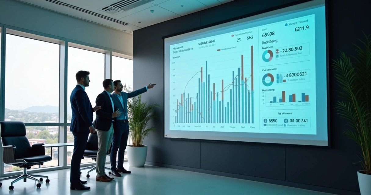 Painel digital mostra previsibilidade do fluxo de caixa na empresa 