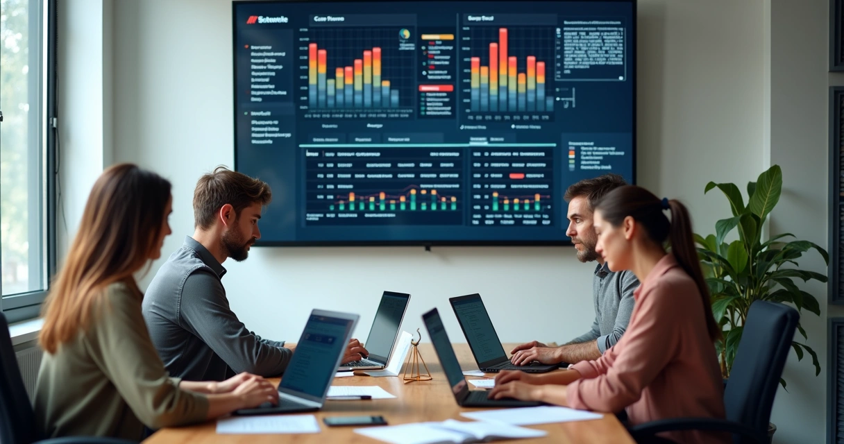 Fluxo de caixa organizado com software em pequena empresa