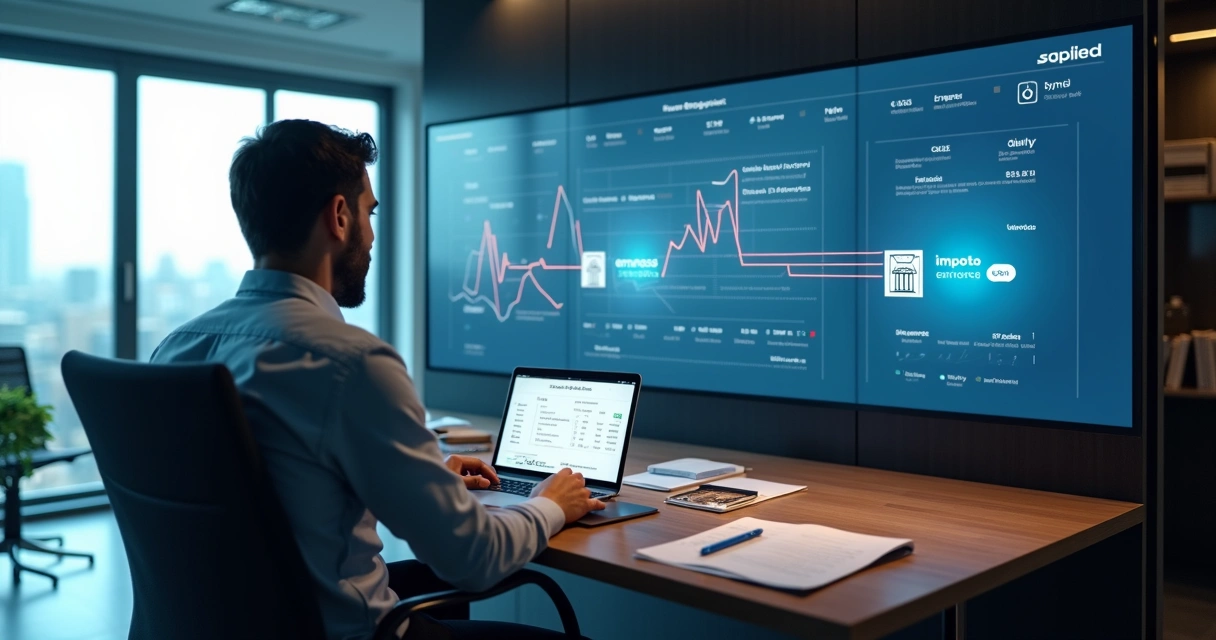 Gestor acompanha divisão automática de pagamento em painel financeiro digital 