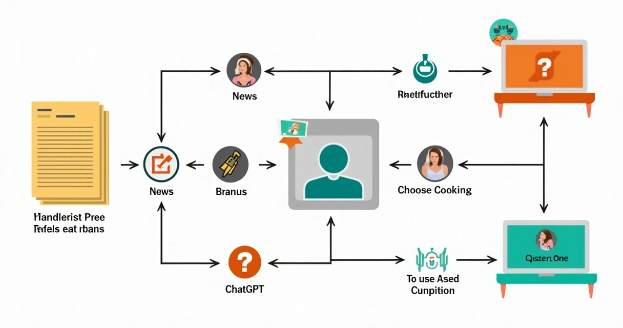 Fluxo visual de citações de marcas por inteligência artificial