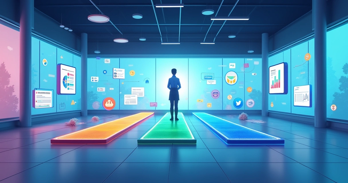 Fluxo visual de cliente avançando no CRM com pontos de contato