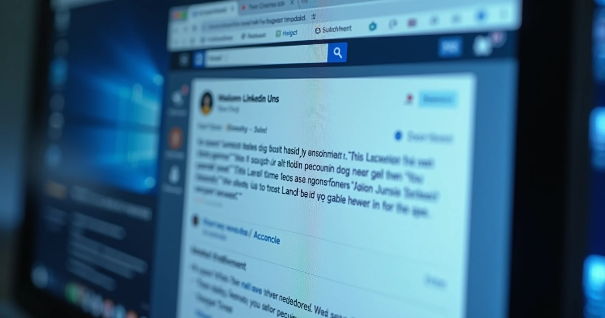 Mensagem automática na DM após comentário em postagem no LinkedIn.