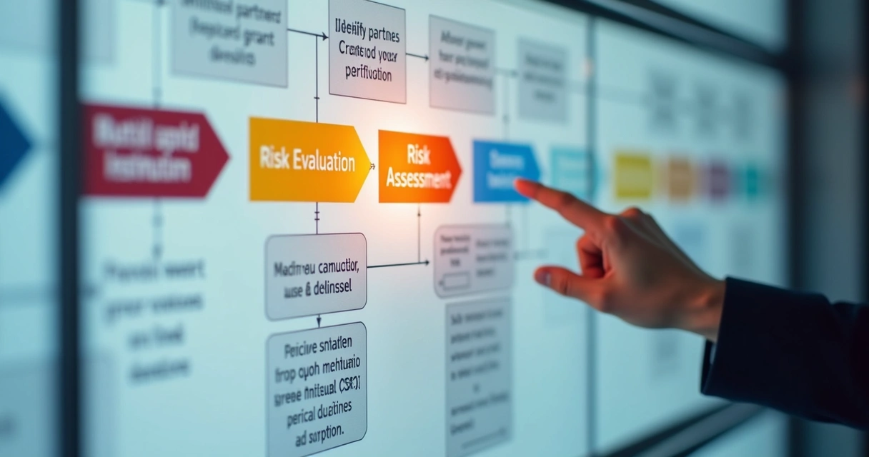 Fluxograma de compliance com setores verificados em listas