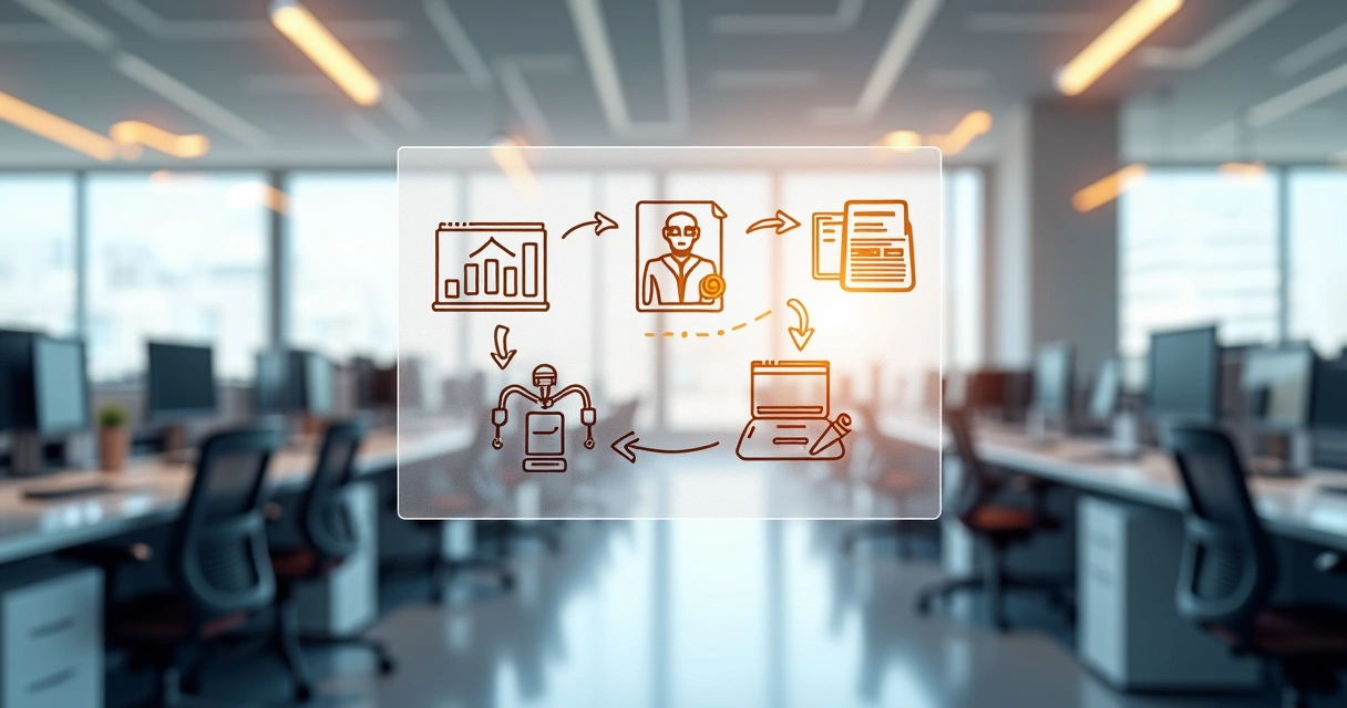 Fluxo automatizado em um escritório contábil 