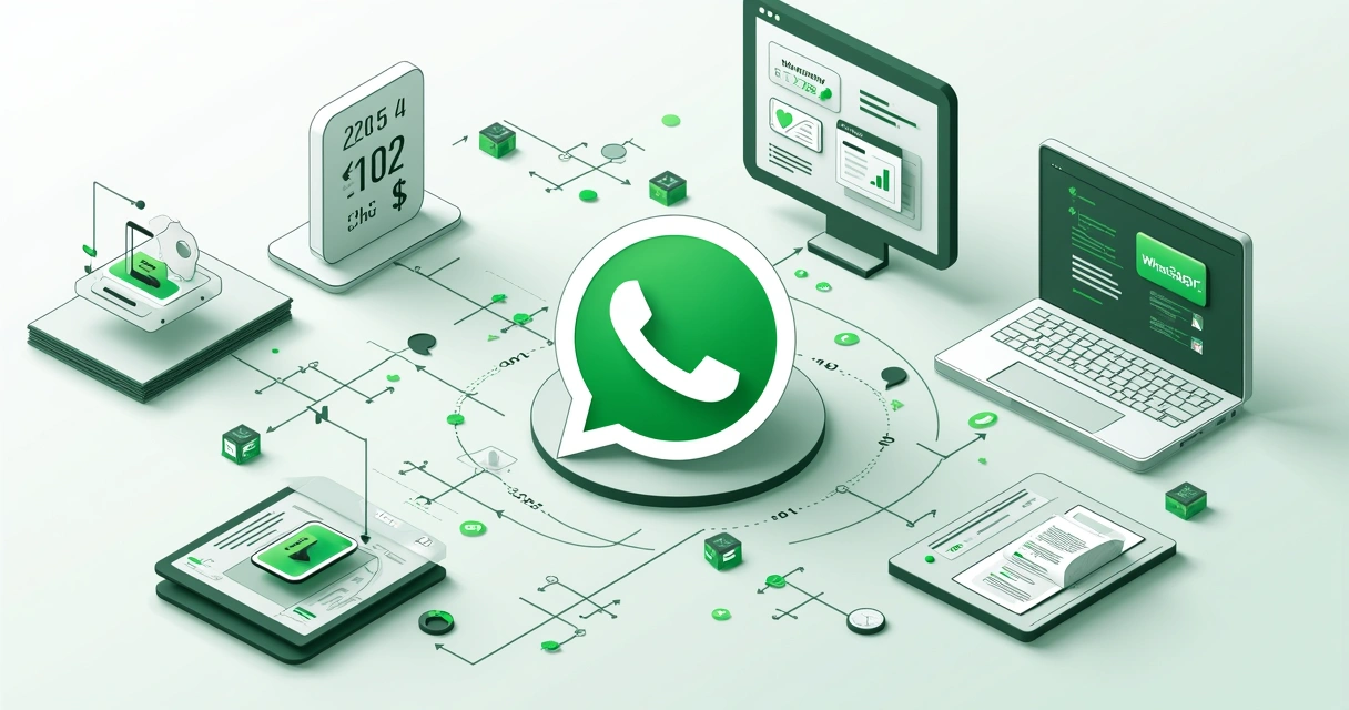 Fluxo visual de contingência para vendas no WhatsApp