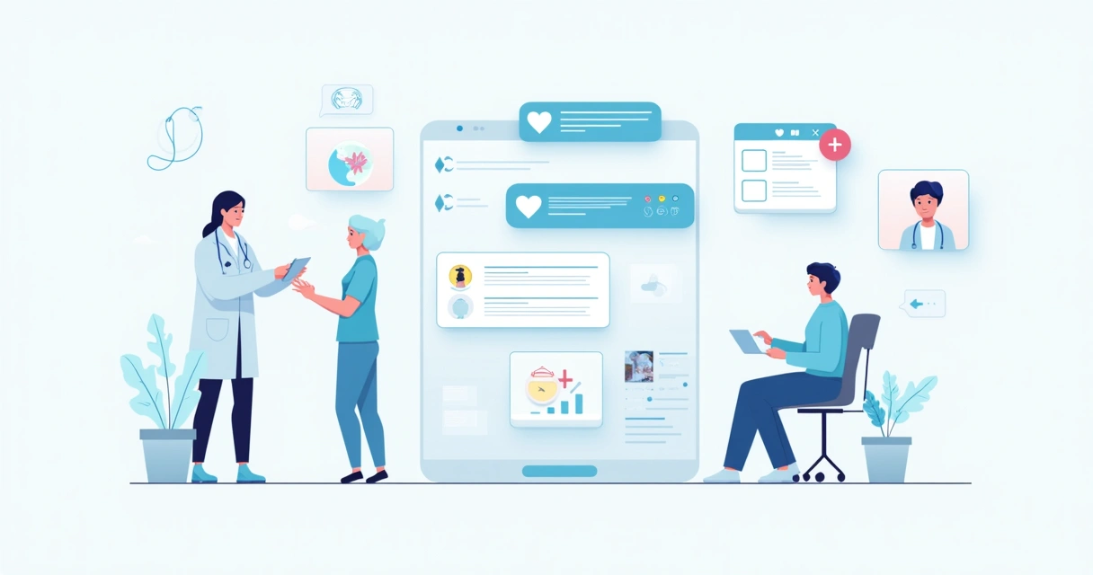 Fluxo de conversa automatizado para atendimento médico 