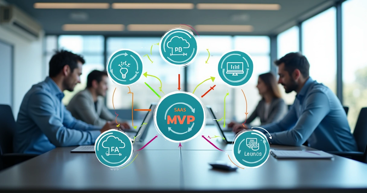 Etapas do desenvolvimento MVP de SaaS 