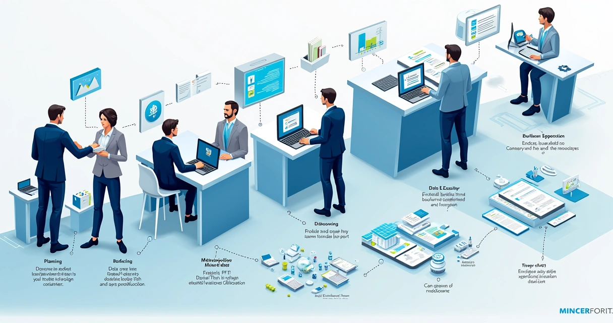 Fluxo visual do processo de e-discovery com plataformas digitais