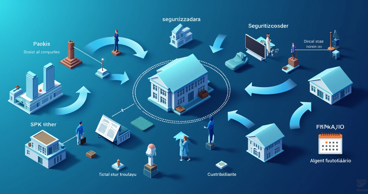 Fluxo financeiro entre empresas, investidores e agentes 