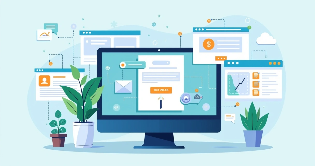 Fluxo de integração entre landing page, CRM e automação 