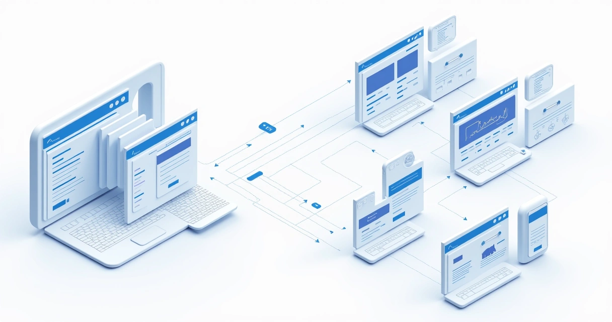 Diagrama do fluxo de integração entre CRM imobiliário e portais de anúncios 