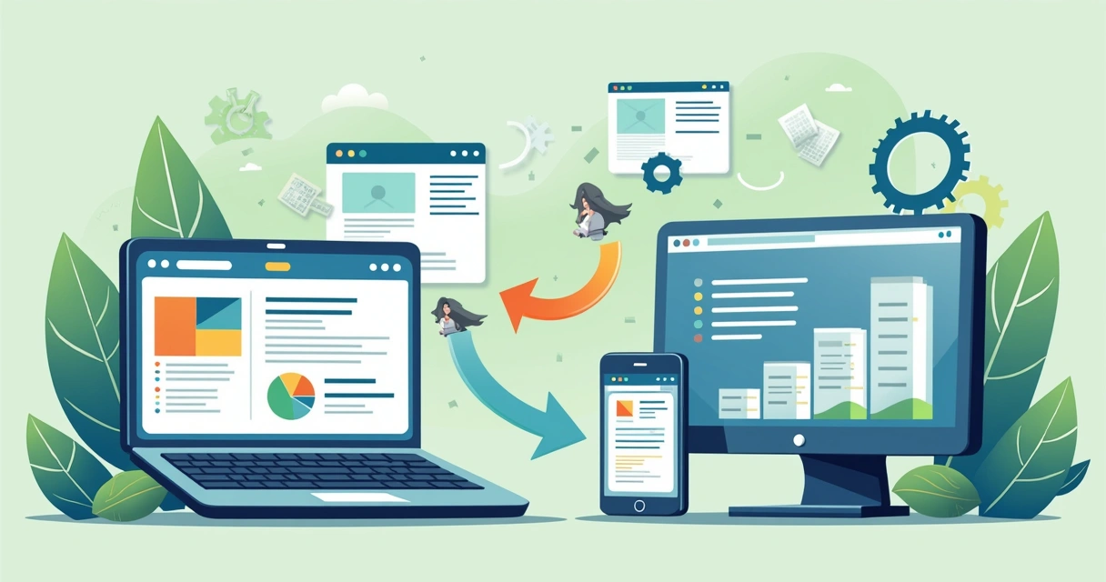 Diagrama mostrando o fluxo entre plataformas no-code e ERP