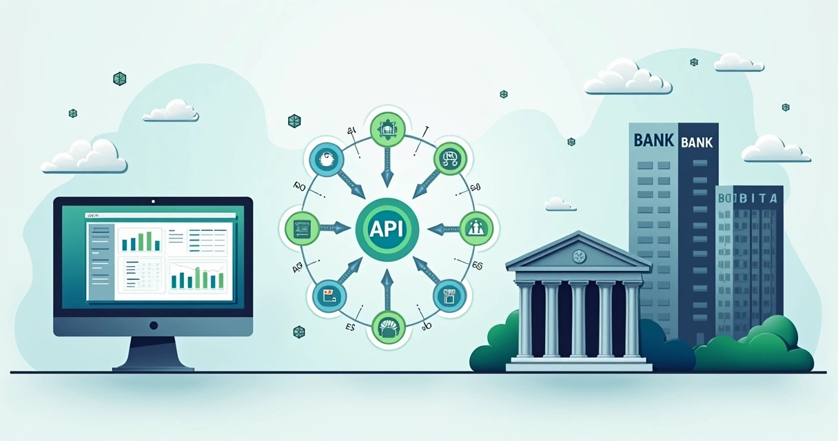 Fluxo de integração entre sistemas financeiros por meio de API Open Finance 
