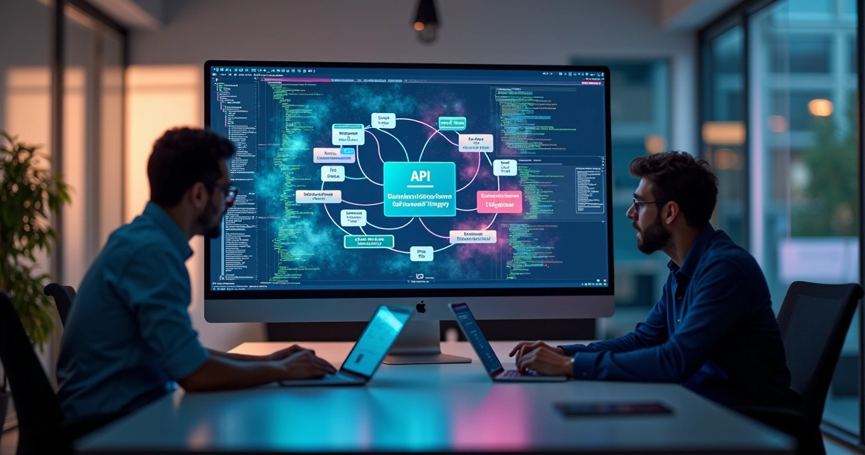 Exemplo de fluxo visual de integração fiscal moderna via API 