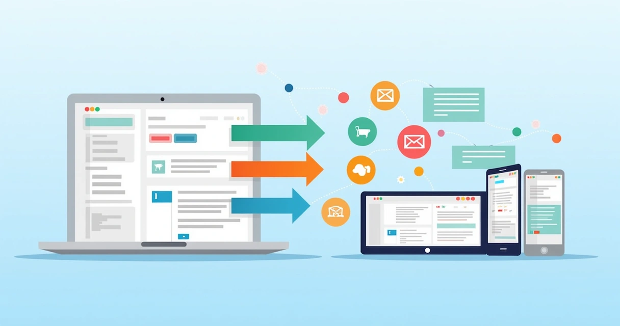 Fluxo visual mostrando captação, integração e automação de follow-up de leads 