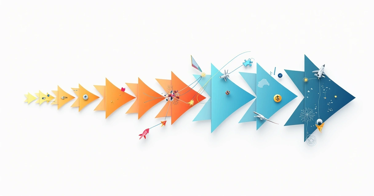 Fluxo de capital entre diferentes estágios de empresas de tecnologia 