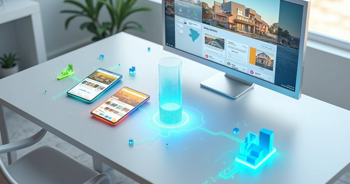 Fluxo de leads de ZAP Imóveis e OLX conectados automaticamente a um CRM imobiliário 