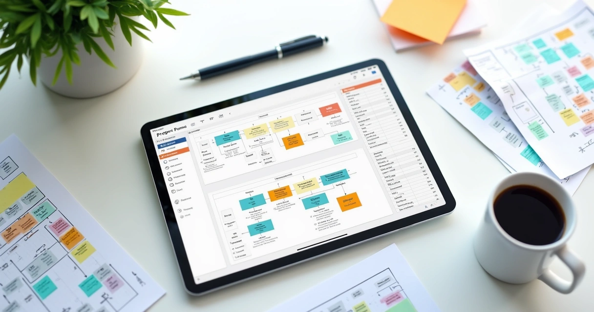 Fluxograma simples mostrando erros comuns em automação