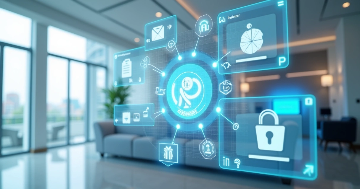 Fluxo automatizado de comunicação clínica-paciente com lembretes digitais 