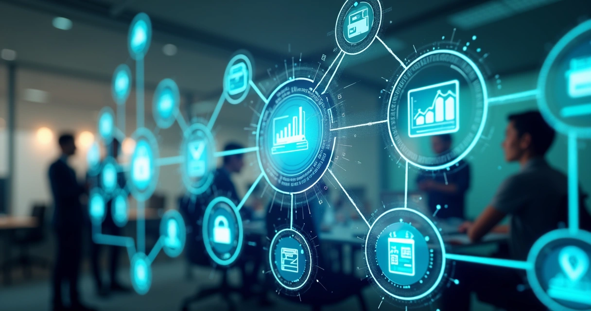 Representação digital do fluxo de pagamentos eletrônicos com conexões entre fintechs, subadquirentes e adquirentes 