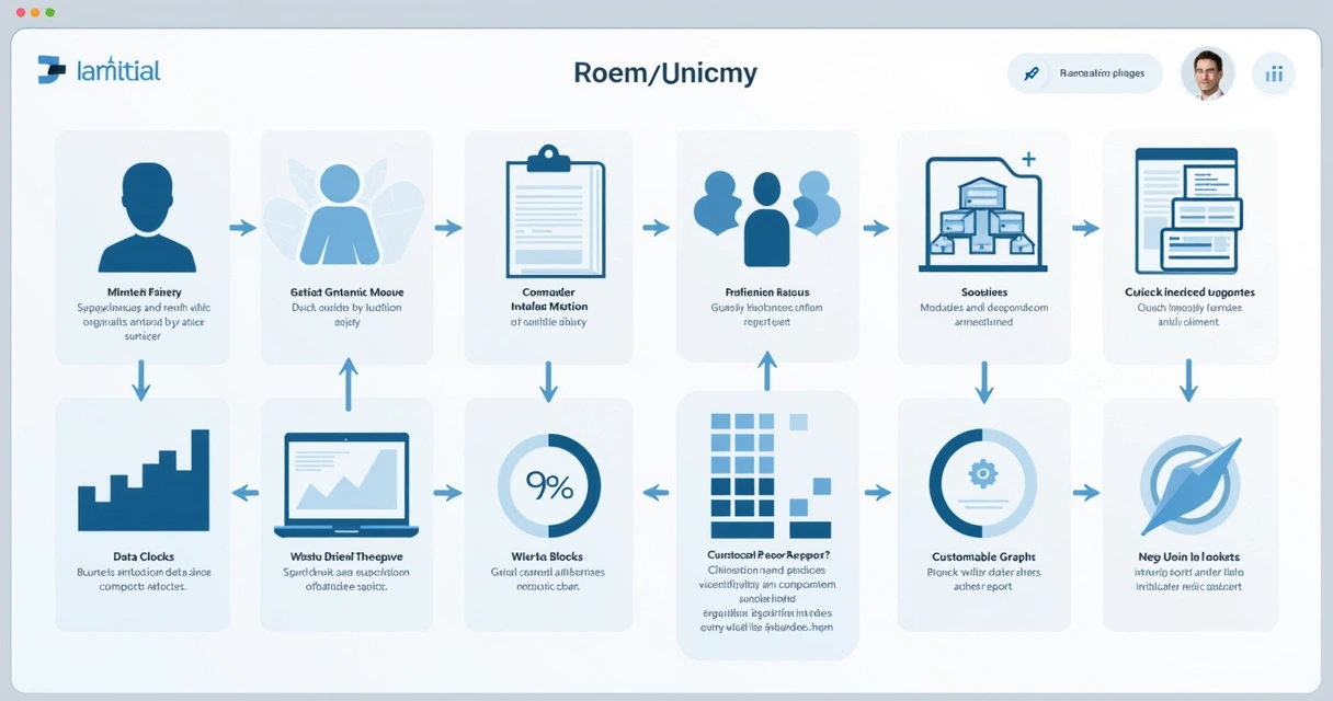 Diagrama de fluxo do relatório personalizado em plataforma digital 