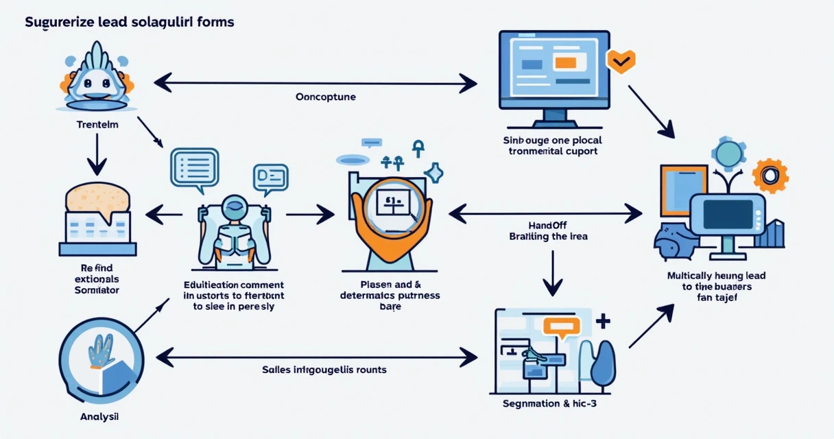 Fluxo com etapas de qualificação de leads depois do simulador 