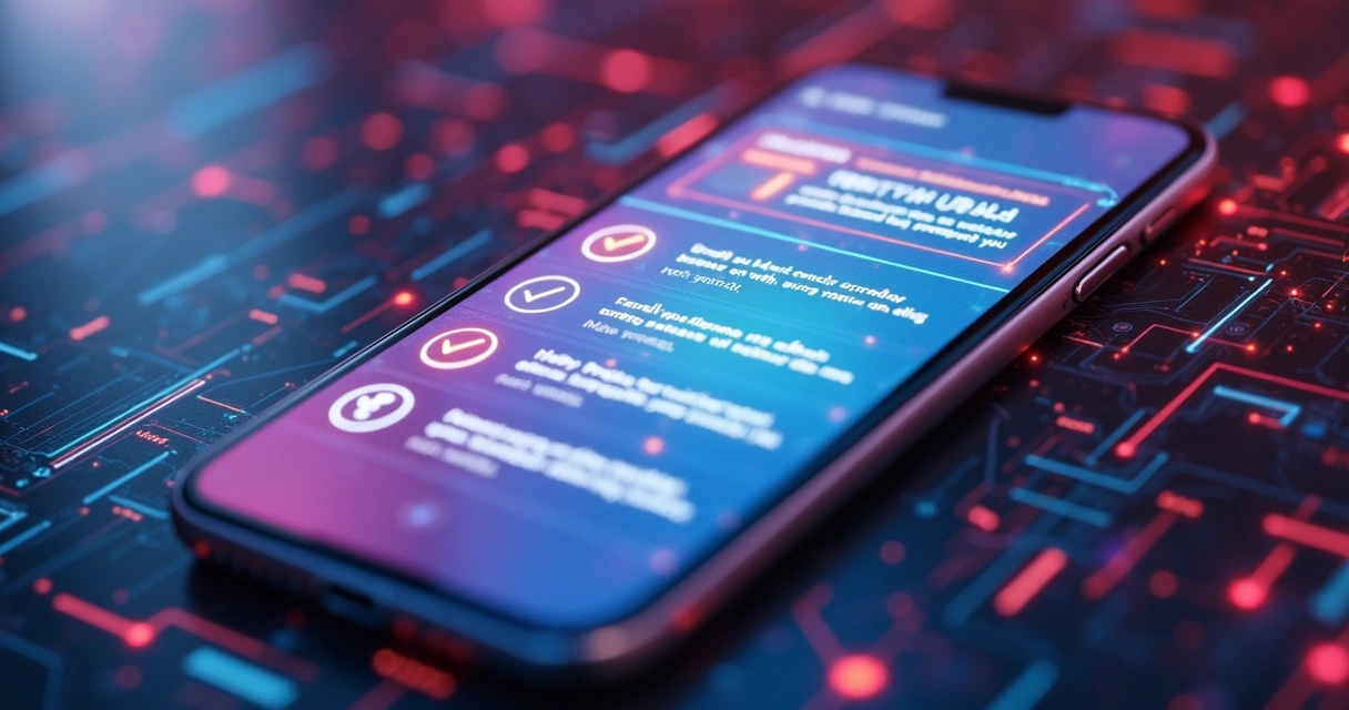 Fluxo visual rápido de feedback em aplicativo 