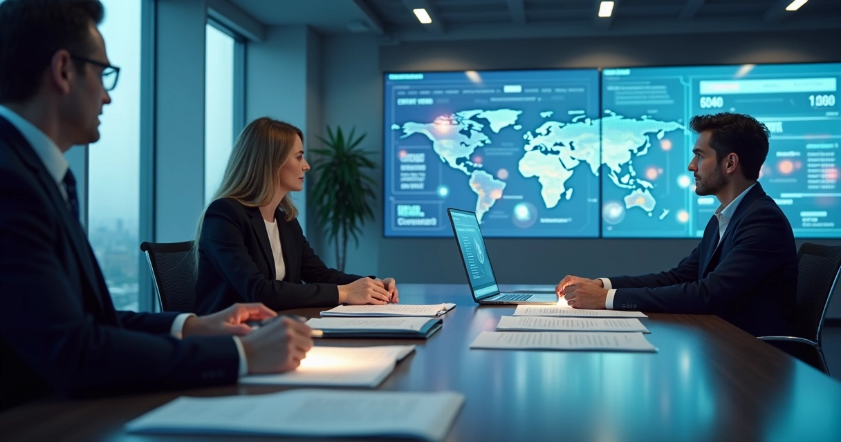 Fluxo de revisão contratual com software especializado 