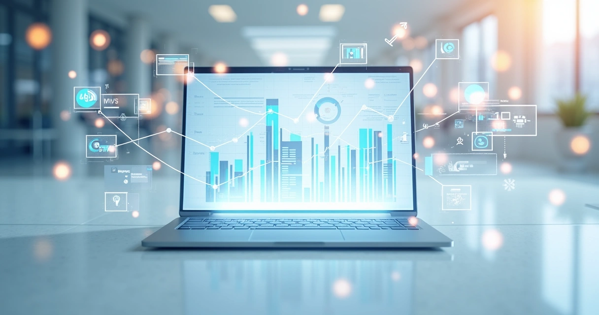Fluxo de trabalho automatizado com gráficos e notificações 
