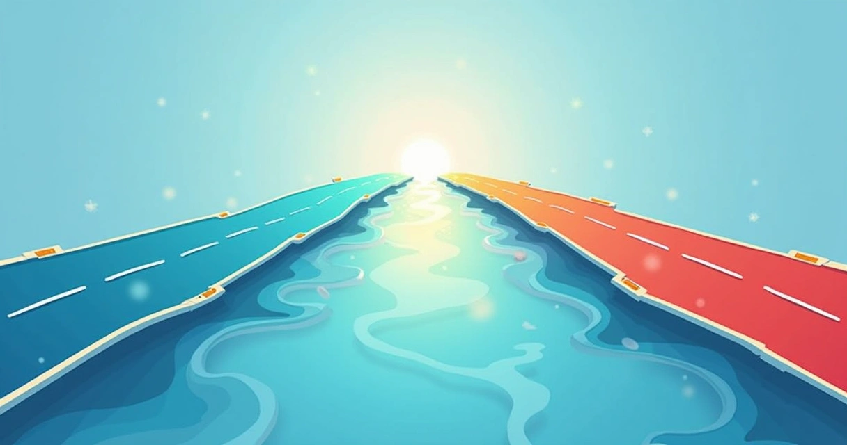 Fluxo de tráfego pago e orgânico convergindo para vendas 