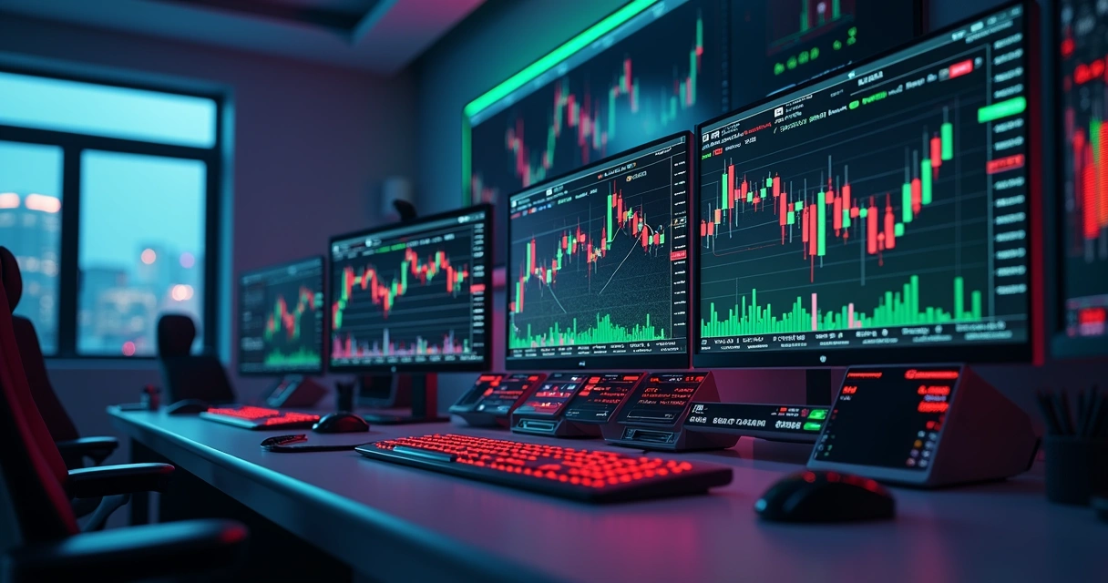 Representação do fluxo de varejo no mercado cripto com gráfico e ordem de compra e venda detalhadas 