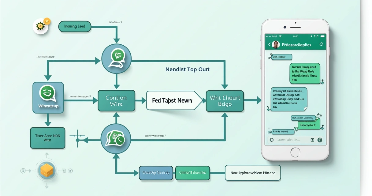 Fluxograma de automação no WhatsApp usando N8N 