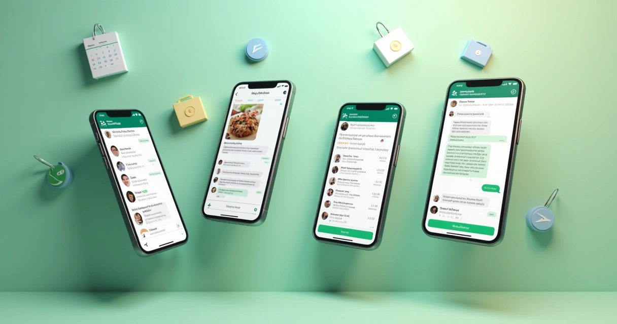 Fluxos de WhatsApp atendendo vários segmentos de negócio