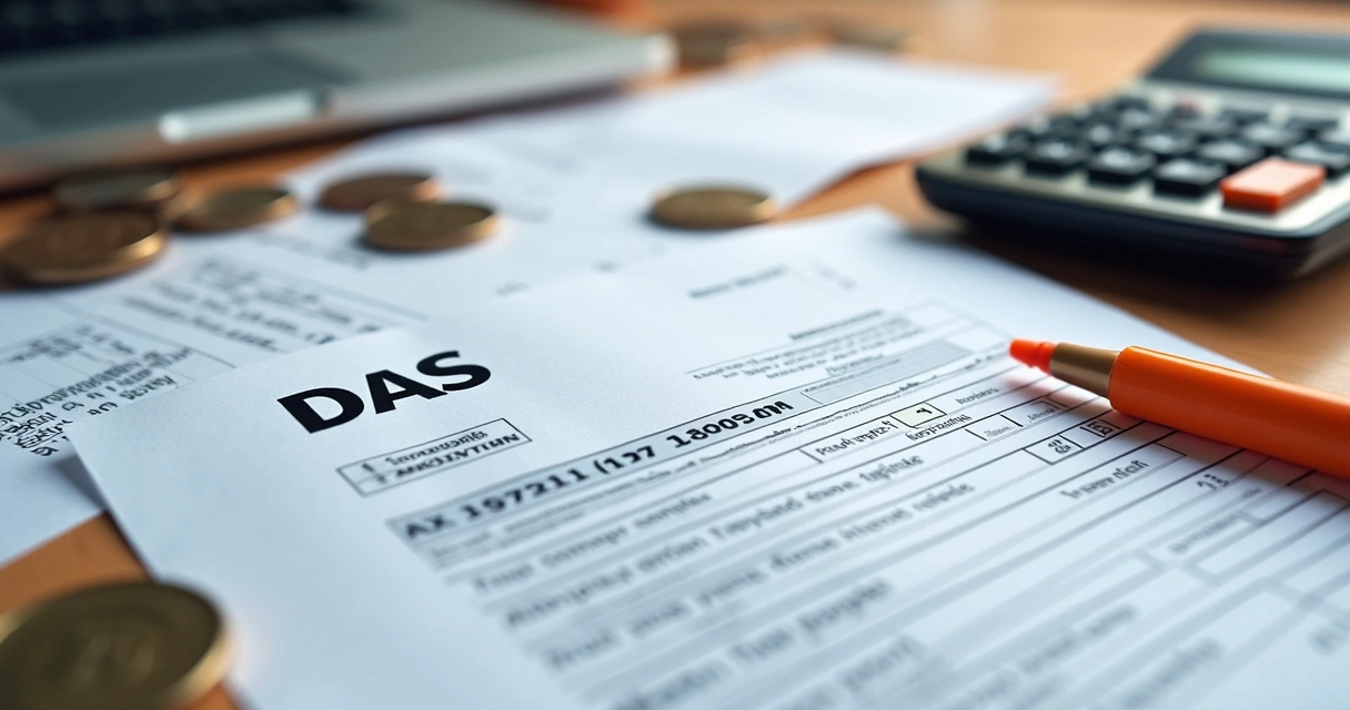 Folha de cálculo do DAS Simples Nacional 