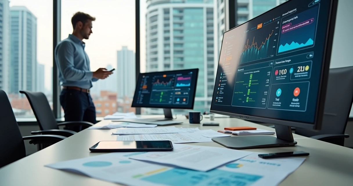 Gestor imobiliário compara painel de automação de follow-up com planilha manual 