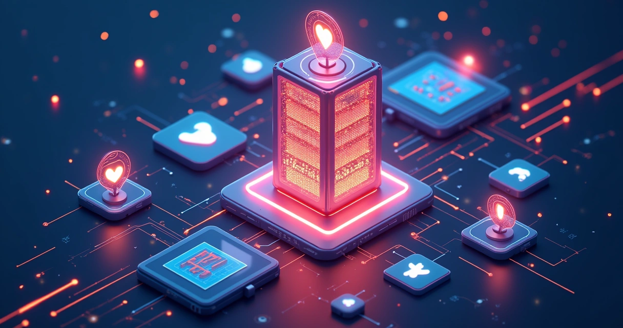 Gráfico mostrando múltiplas fontes de dados de marketing convergindo 