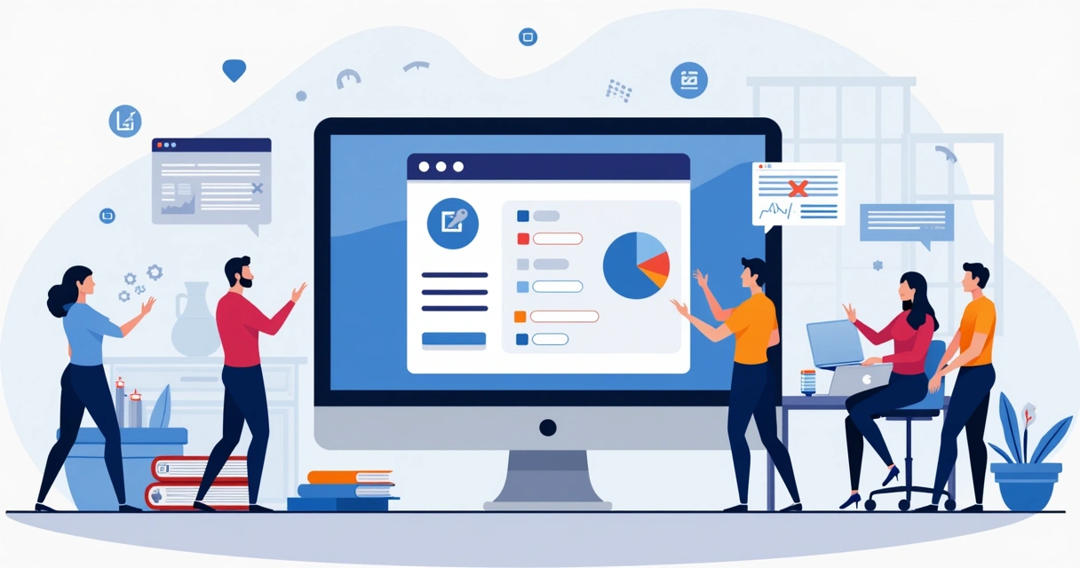 Tela computador mostrando curso Boost e materiais online 
