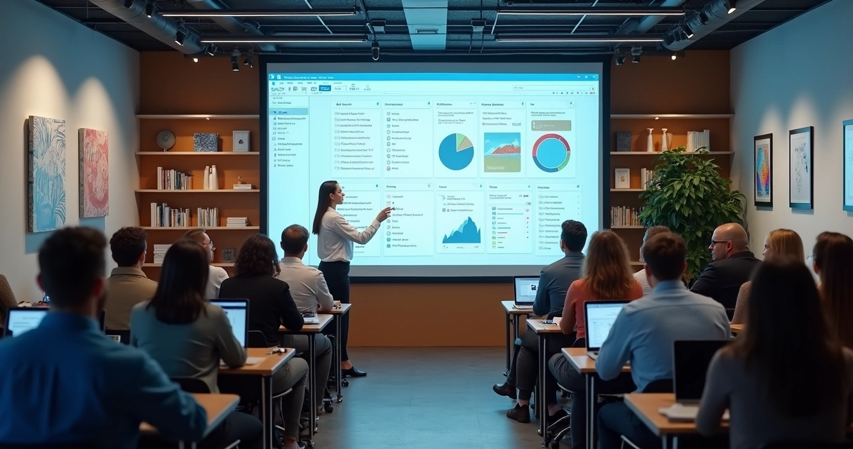 Treinamento corporativo em Power BI na empresa 