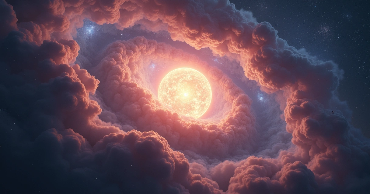 Formação de estrelas gigantes em nuvens de matéria escura 