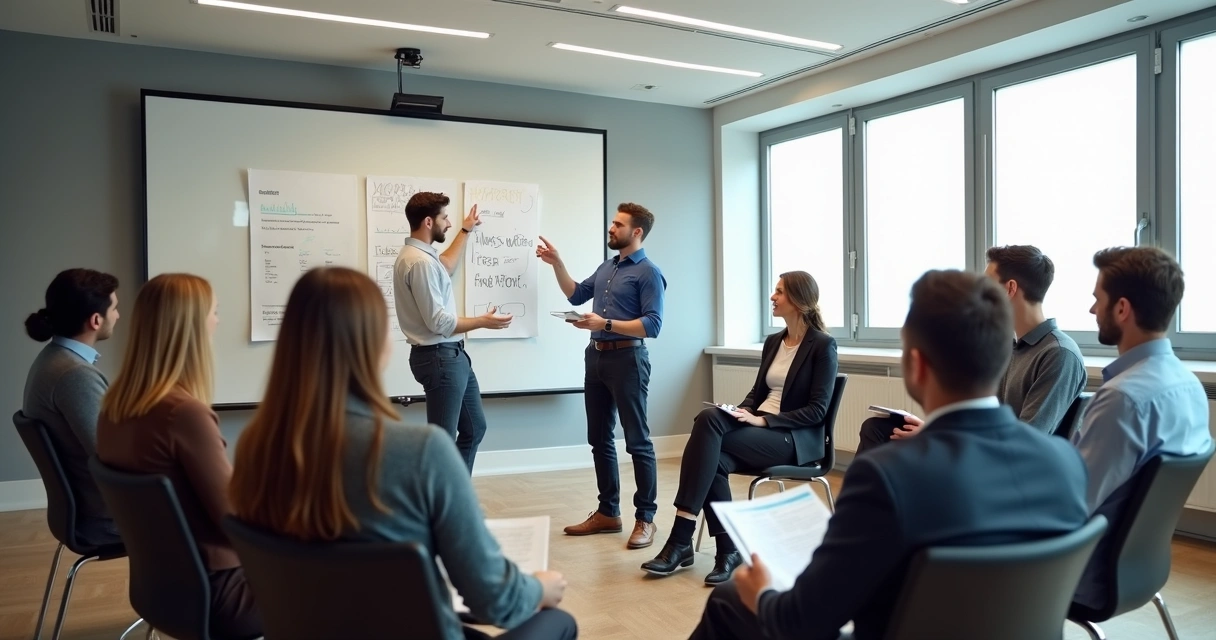 Formación de personal en cambio interno 