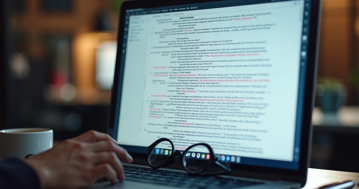 Página de roteiro audiovisual formatada com marcações 