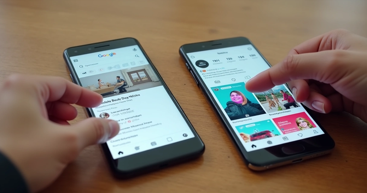 Formatos de anúncios digitais Google e Meta 