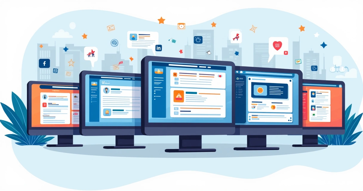 Principais formatos de anúncios do LinkedIn em destaque 