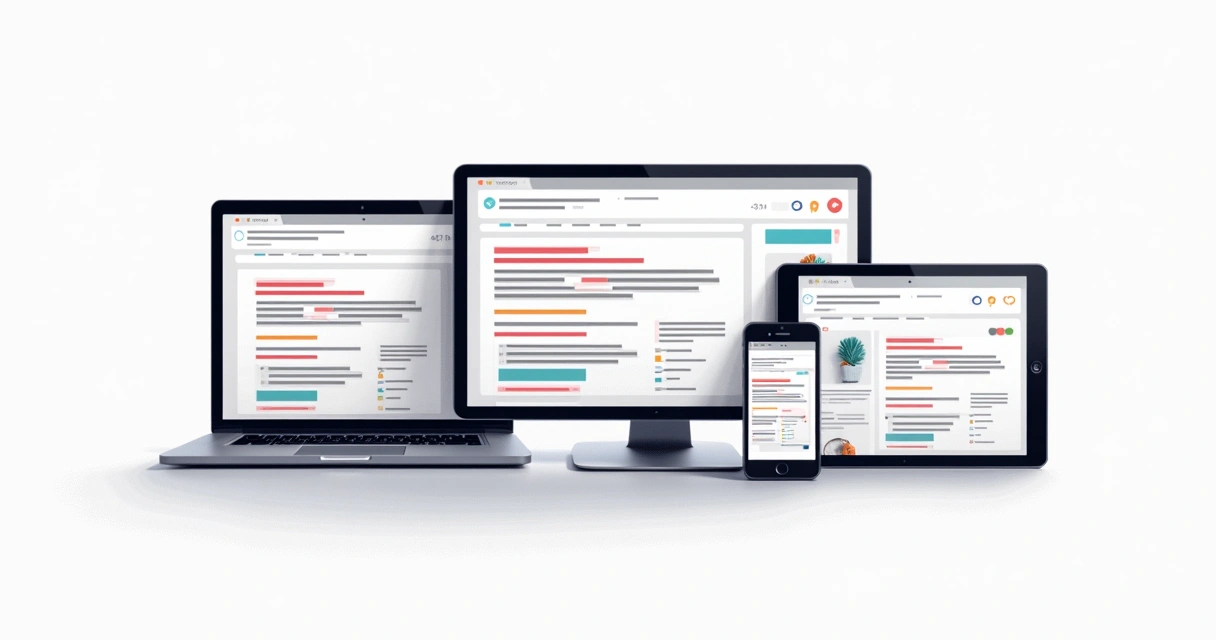 Exemplos de diferentes formatos de anúncios em marketplaces, incluindo buscas, banners e recomendações 