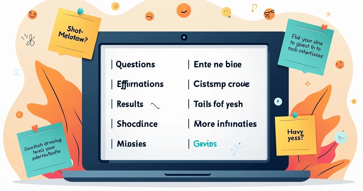 Opções criativas de frases para bio em tela de aplicativo 