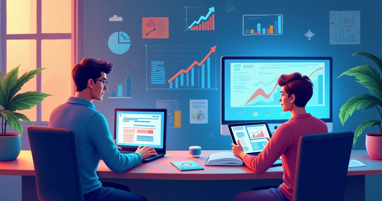 Vários tipos de infoprodutos apresentados em dispositivos digitais 