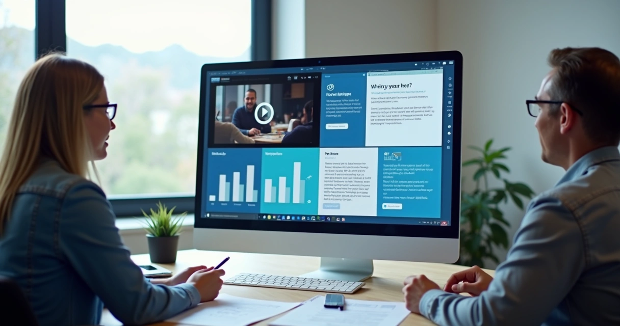 Diferentes tipos de conteúdo para LinkedIn, incluindo vídeos, slides, artigos e enquetes