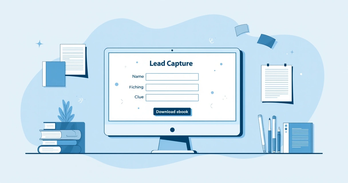 Formulário digital em destaque na tela 