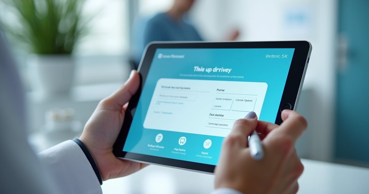 Formulário digital de captação de leads odontológicos 