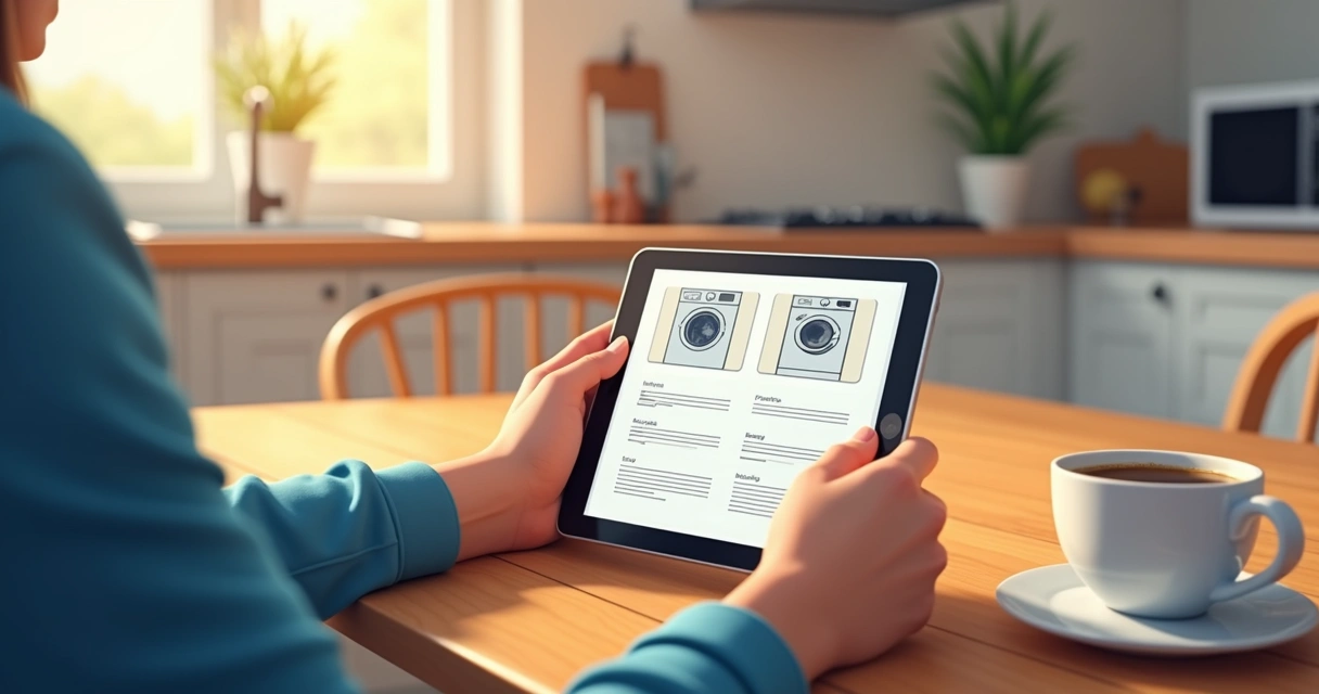 Pessoa preenchendo formulário de orçamento online 